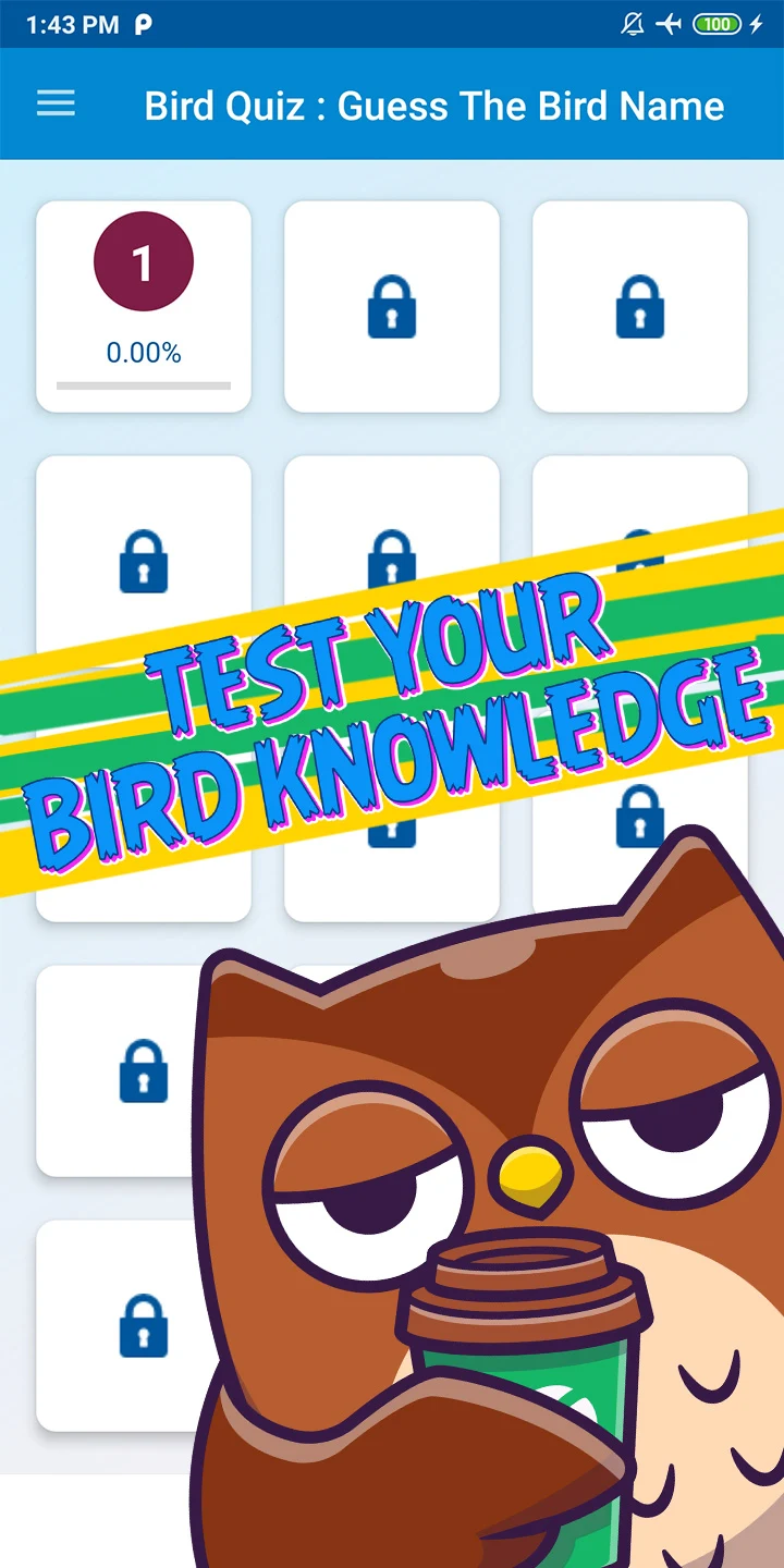 Bird Quiz: Guess the Bird screenshot